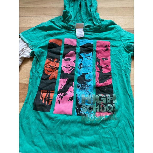 Rare High School Musical Teal and White Hoodie - Picture 2 of 5